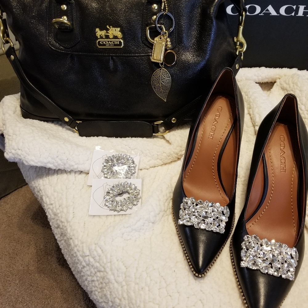 COACH Madison Sabrina Bag and COACH Waverly Pumps